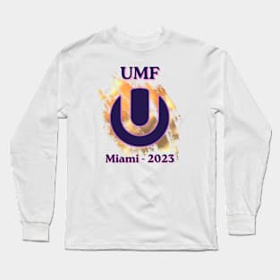 UMF Miami 2023.Gold Long Sleeve T-Shirt